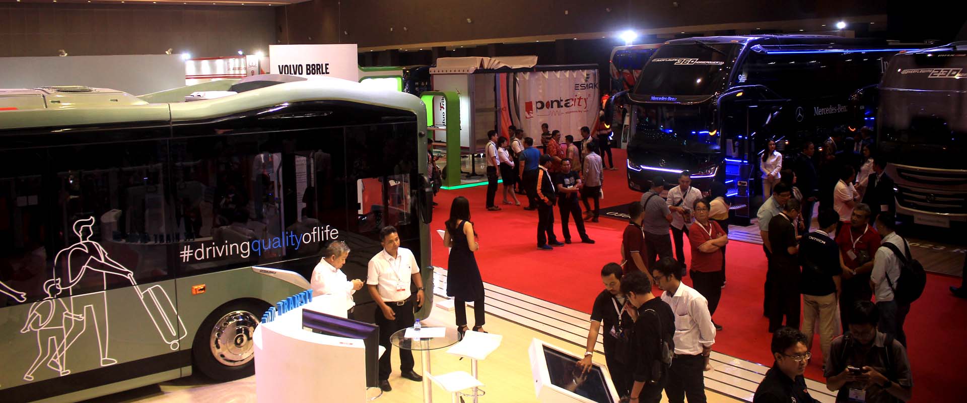 Menengok Kemajuan Industri Angkutan Umum di Busworld Asia Tenggara